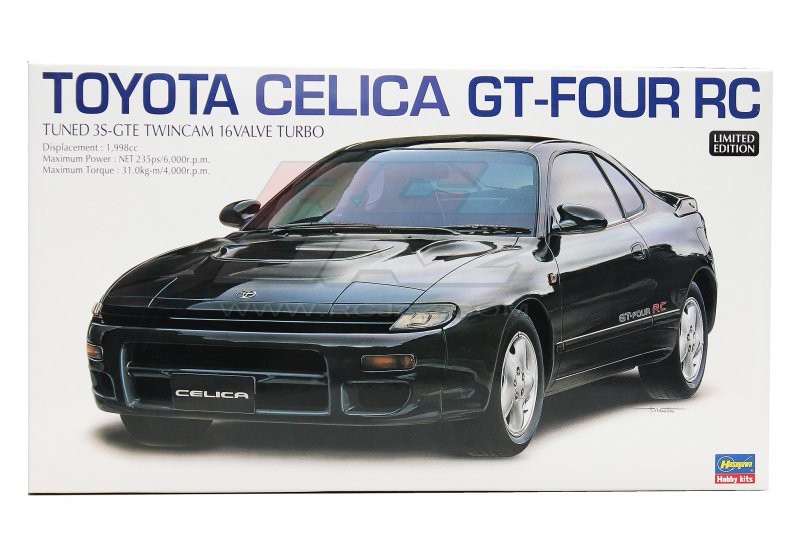 Hasegawa 20255 1/24 Scale Model Sports Car Kit Toyota Celica ST185 GT-Four RC