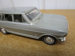 1963 Chevrolet Nova wagon 1/25 dealer promo car silver RZ model Chevy II station