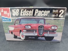 🔥🔥😎1999 AMT / ERTL ’58 Edsel Pacer 1/25 Scale Plastic Model (MPN 30032)🔥😎🚦