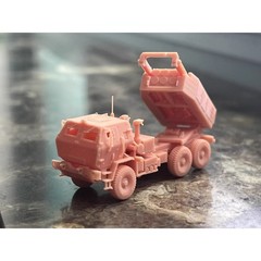 1/144 US M142 HIMARS Multiple Rocket Launcher Unpainted Kit