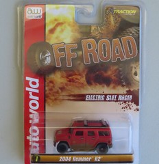 For H0 Slot Car Racing Model Train ~~ Hummer H2 With XTraction Chassis With OVP