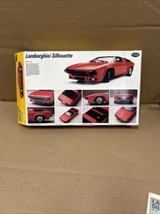 Testors 1/24 Lamborghini Silhouette New in Box #385 vintage 1986