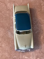 1956 Plymouth 4dr Belvedere Powder Blue Med Blue Jo-Han Dealer Promo Model