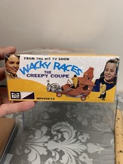 New RARE MPC Wacky Racers Creepy Coupe with big and little gruesome England NIP