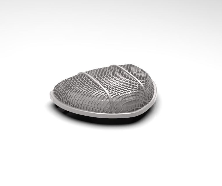 1:8 3d Printed Mesh Style Air Cleaner. Unpainted Set of Two