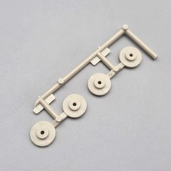Moebius 1/25 1970 Ford F-350 Parts Kitbash Brake Backing Plates #26