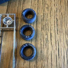 Built Model Car, 1990 Monogram Stock Car STARTED, INCOMPLETE, MODIFIED For Parts