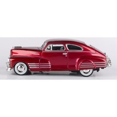 1948 Chevy Aerosedan Fleetline, Red – Motormax Premium 8x3x2.5 inches,