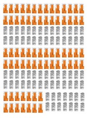 1/25 1/24 G scale model car traffic citations New York NY parking tickets