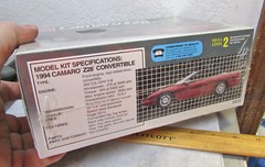AMT ERTL 1994 Chevrolet Camaro Z28 convertible 1/25 Model New in original box
