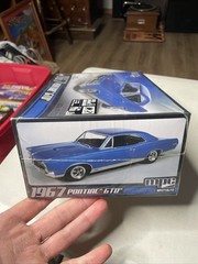 MPC 1967 Pontiac GTO 1:25 Scale 3 Kit #MPC 710L/12 FACTORY SEALED