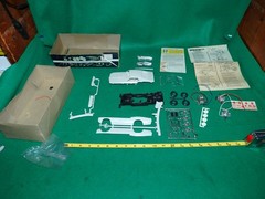 Vintage Palmer Plastics 1970 Mustang “Boss 302” Fastback Motorized-Unassembled
