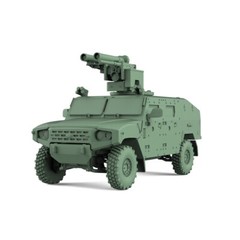 1/144 Military Model Kit South Korea Armoured Fighting Vehicles K-153C Raybolt