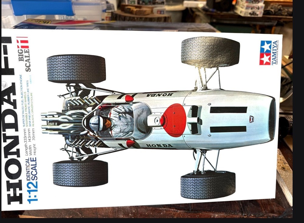 Tamiya 1/12 Honda RA273 F-1 Big Scale Model Kit 1211 John Surtee
