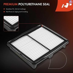 A-Premium 2-PC Engine Air Filter Compatible with Infiniti M35 2009-2010, M37