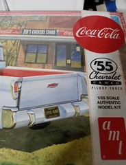 Coca-Cola 1955 Chevrolet Cameo Pickup Truck AMT 1/25 Scale Model Kit AMT1094/12