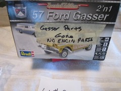 REVELL 57 FORD GASSER JUNKYARD MODEL KIT PARTS LOT #802
