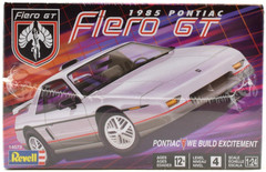 Revell 1985 Pontiac Fiero GT 1/24 Scale Plastic Model Car Kit 14573