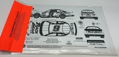 Slixx Decals 1:24-1:25 Scale #9 Jeff Burton Track Gear New