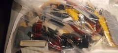 Giant lot of plastic model parts. car and truck.