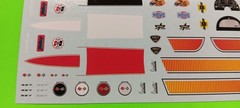 Decal Sheet 1967 Corvette Streaker Vette MPC 1/25 Emblems Dash Cluster Stingers