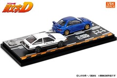Interallied Modeler’s 1/64 Initial D Vol.22 Trueno AE86 Impreza GC8 2pc Set