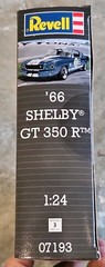 RARE Revell 1:24 1966 Shelby GT 350 R Plastic Model Kit Unassembled 07193 SEALED