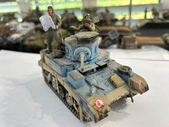 WW2 British Mk Vl light tank built painted 1:35 Afican campaign