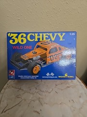 1936 chevy wild one amt model kit 1/25th scale Open Box