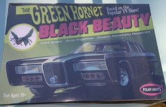 Green Hornet Black Beauty Plastic Assembly Glue-Together 1/32 Scale Model Kit(MK
