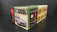 AMT MERCEDES BENZ 300SL GULL WING COUPE ORIGINAL 1965 ISSUE 1/25 COMPLETE M1