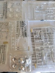 Lot Of Chrome Model Kit Parts for 1/24 1/25 Scales