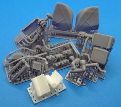 SD-L04 1/24 Lancia Delta S4 Additional Parts, BEEMAX Compatible, 3D Printed