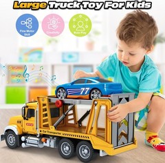 Kids Toys for 3 4 5 6 7 8 Years Old Boys, Transport Cars Carrier with Racing…