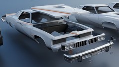 ABS-LIKE RESIN 3D PRINTED 1/25 1977 PONTIAC CAN AM LEMANS FULL KIT