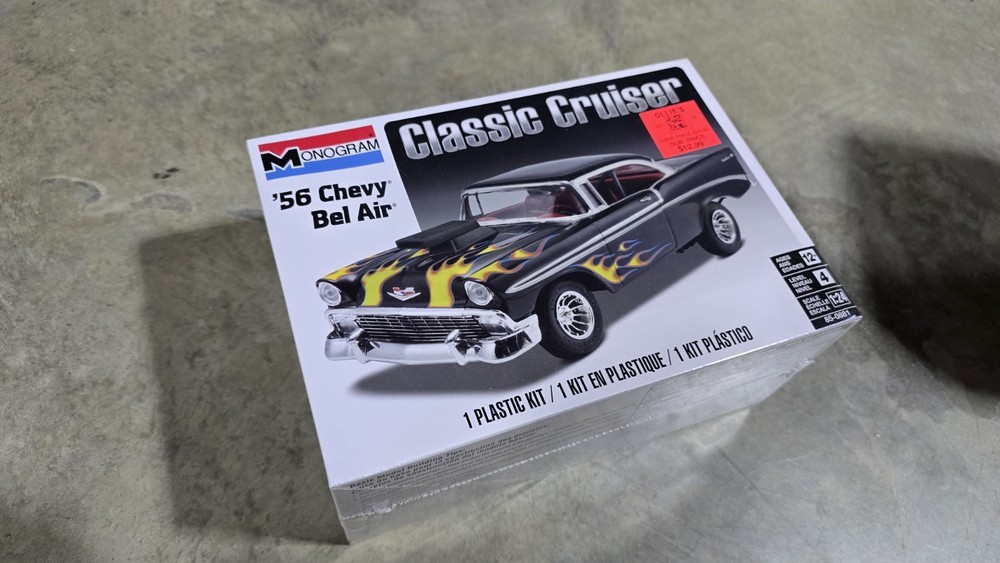 Monogram 85-0881 56 Chevy Bel Air Classic Cruiser Sealed NIB