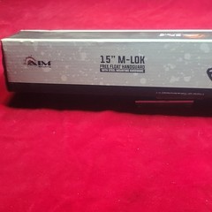 15″ Handguard Black and a hess bank truck