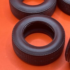 1968 Mustang Shelby GT500 AMT Tires Set Of 4 Model Parts 1:25 New 5
