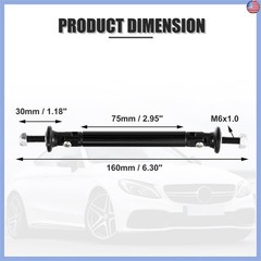 1pair 75mm 2.95″ Splitter Support Rods Adjustable Front Rear Bumper Lip
