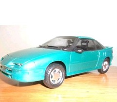 AMT/Ertl 1991 Geo Storm GSI Promo Car with Original Box, Teal Blue