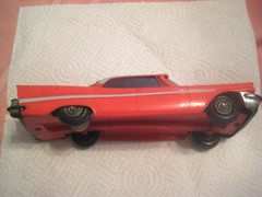 Johan 1957 Salmon Chrysler New Yorker 4 Door Hardtop Promo Model