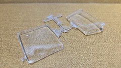 1969 FORD COBRA TORINO FRONT & REAR GLASS 1:25 Scale AMT NEW Model PARTS