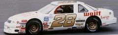 #28 Davey Allison Wolff Petroleum Co. Lumina 1990 1/24th – 1/25th Scale Decals