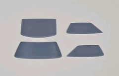 ABS-LIKE RESIN 3D PRINTED 1/25 1973 PONTIAC GTO BODY AND RELATED PARTS