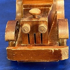 Vtg Wood Old Time Car Model 20s – 30s Style Auto Collectible Wooden Automobile