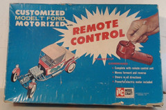 Vtg ITC Modelcraft 1925 Model T Ford Motorized Car Box No Car Remote, PARTS Only