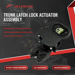 Trunk Latch Lock Actuator Assembly for 2006-2007 Honda Accord 3.0L 74851-SDA-K01