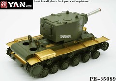 1/35 Russian KV-2 Heavy Tank Photo-etched Super Upgrade Kit for Tamiya 35375