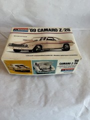 Vintage 1977 Monogram ’69 CAMARO Z/28 Model Kit Car – NEW Open Box!