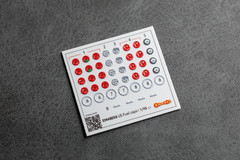 3D Exterior Detail Set US Fuel Filler Caps 1:48